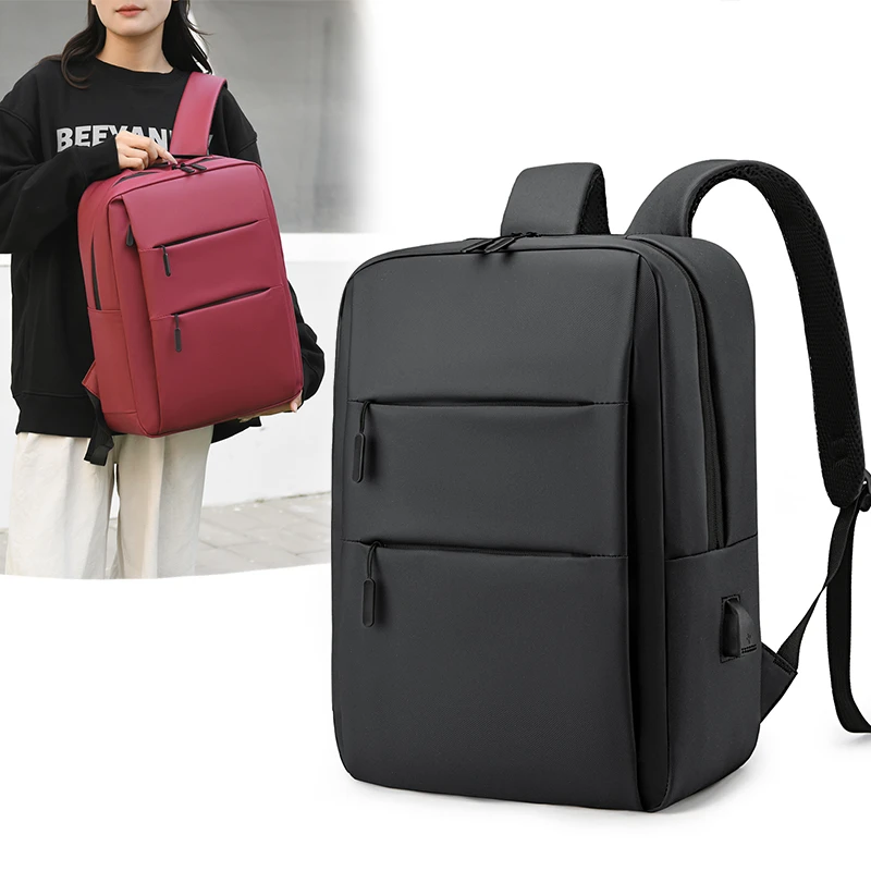 Waterproof Men's Laptop Bag Business Backpack 15.6