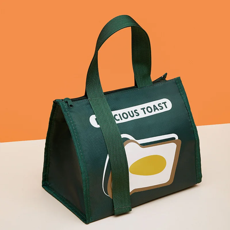 Lovely Insulated Lunch Bag Oxford Cloth Thermal Bento Tote Bag Food  Containers Cooler Bag loncheras para