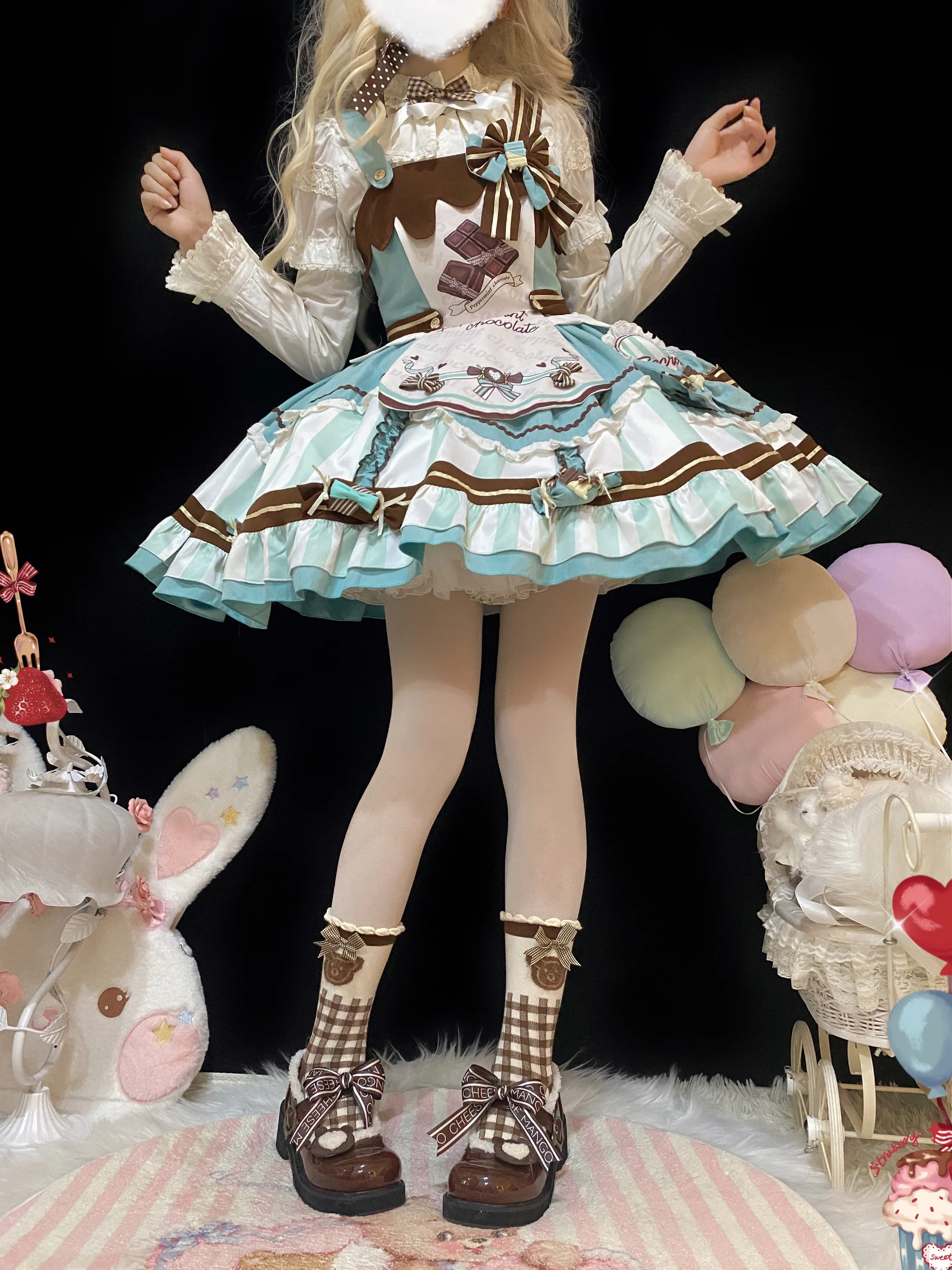 Chess Emblem Special JSK Set by Angelic Pretty