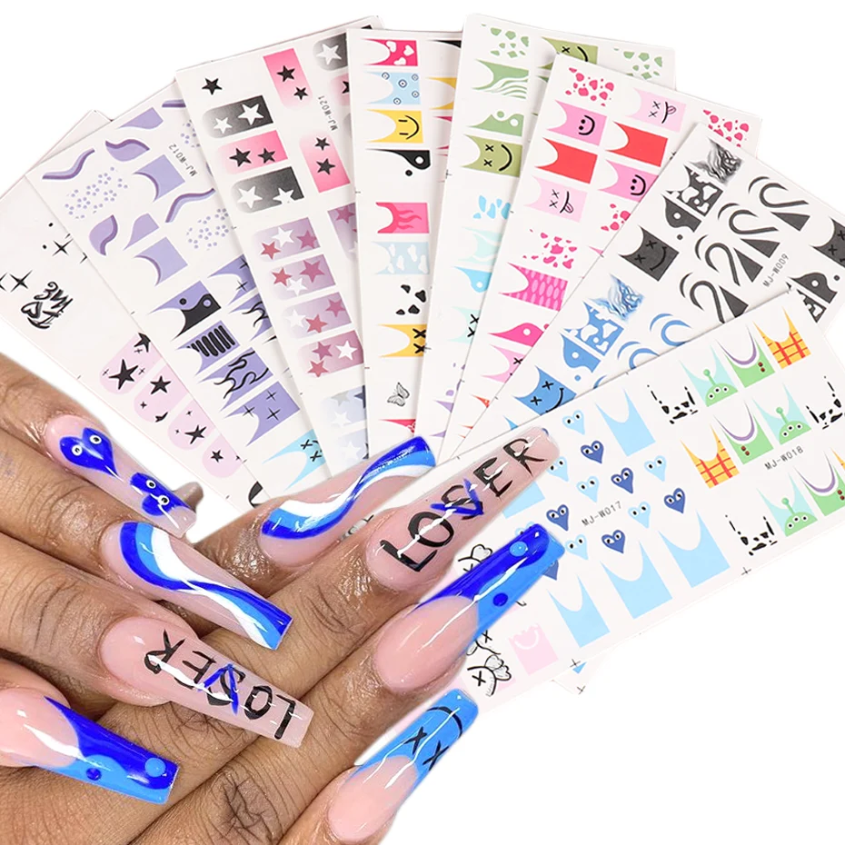 Copy and Paste Latina Nail Stickers: The Real Deal for Y2K-Inspired  Manicures, image size:930x930