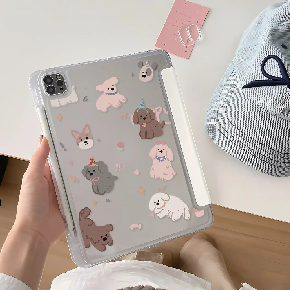 Cute Puppy Pattern Smart Cover