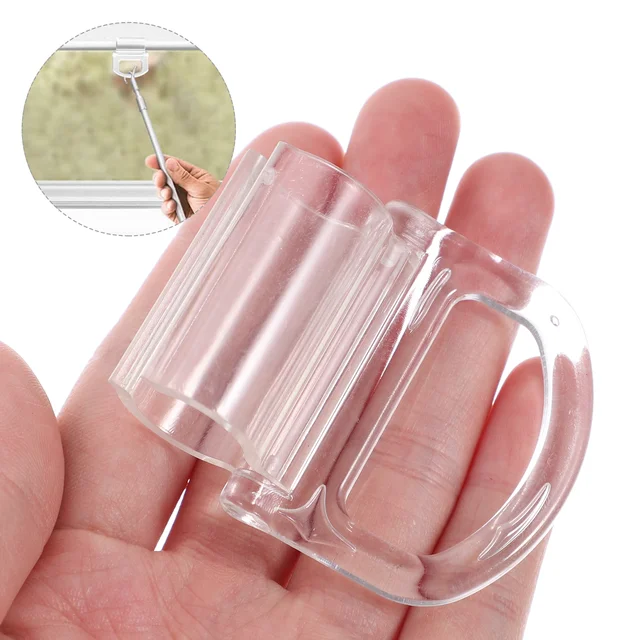 Roller Vak Fogantyú Árnyékolása Tiszta Valance Klipek Függöny Tartozékok Ablakárnyalatait - Image 6