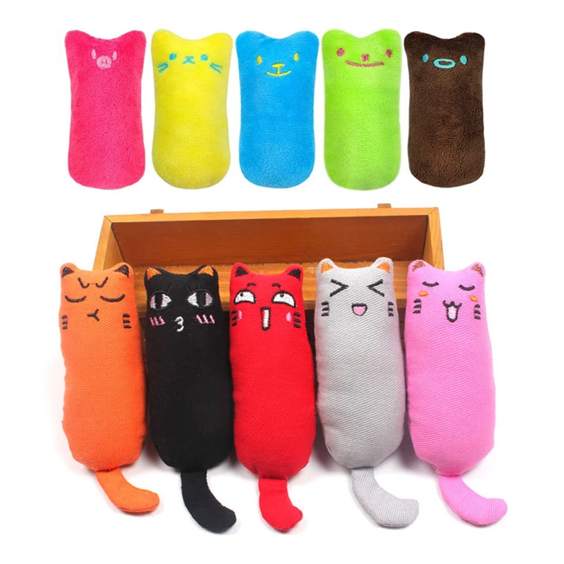 

Новые игрушки С Кошачьей Мятой, веселая игрушка для измельчения кошек и зубов, игрушка для котят, жевательная игрушка, когти для захвата большого пальца, кошка, мята, аксессуары для домашних животных
