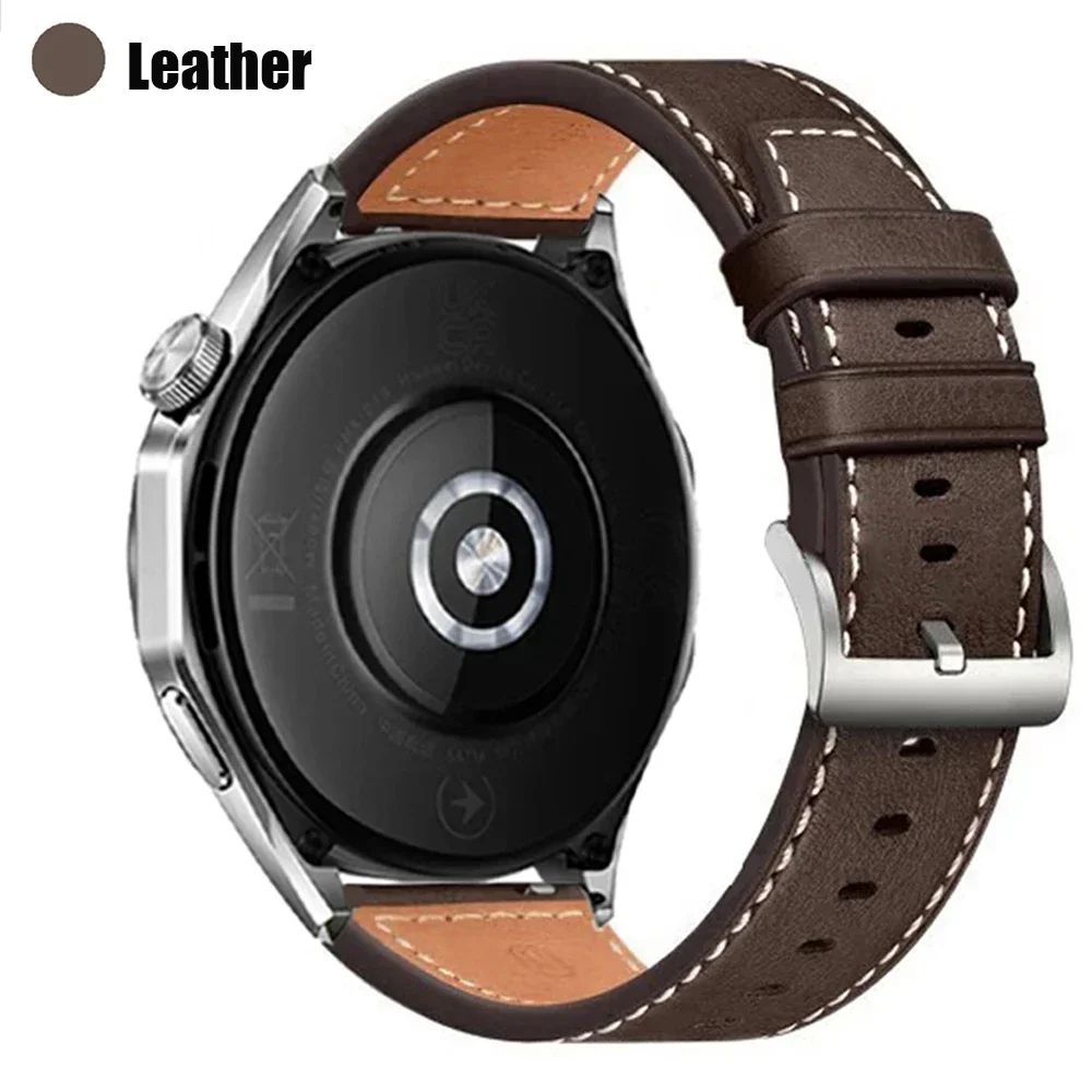 Premium Leather Watch Strap - Soft Replacement Wristband
