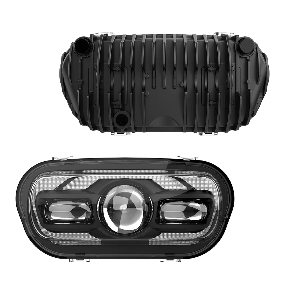 

motorcycle parts & accessories hight quality hi/lo beam led headlights motor headlamp for Harley Fat Bob
