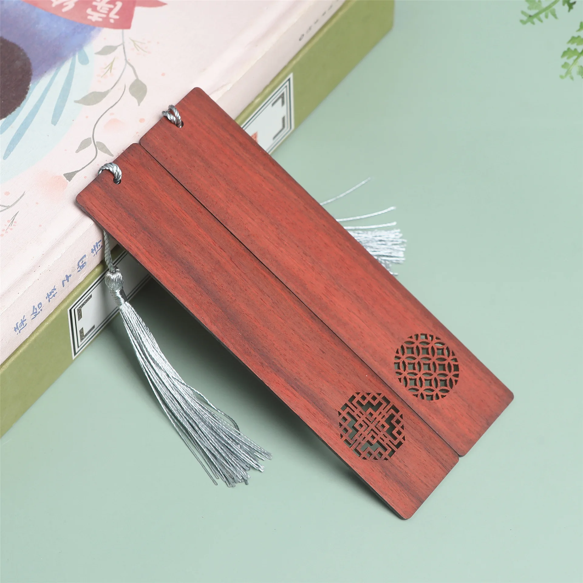 Retro Wooden Bookmarks Stationery Gifts Book Accessories wooden bookmark bookmarks stationery supplies For Reading Lovers Students Reading Marks