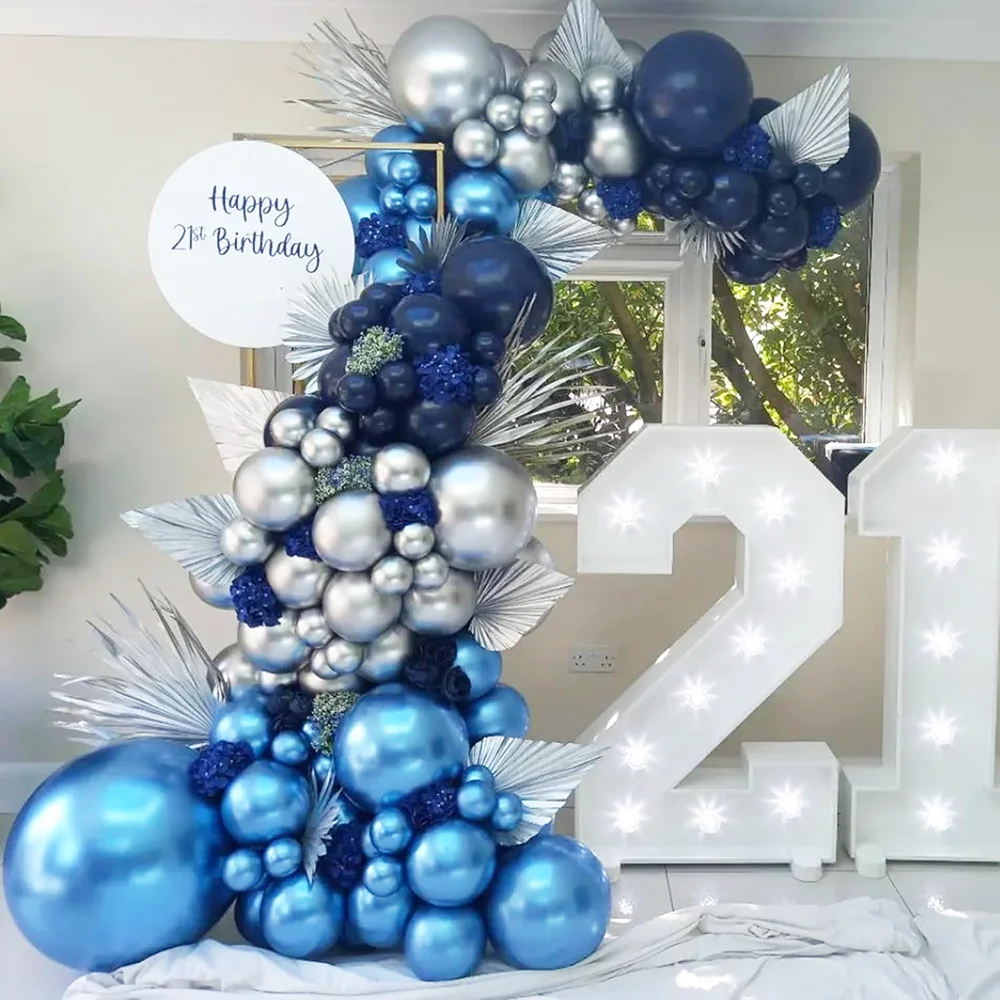 10/20/30 Stück 12/10/5 Zoll metallische Silberballons Chrom Gold Metall lila Ballon Babyparty Geburtstagsfeier Hochzeitsdekorationen – Detail 8