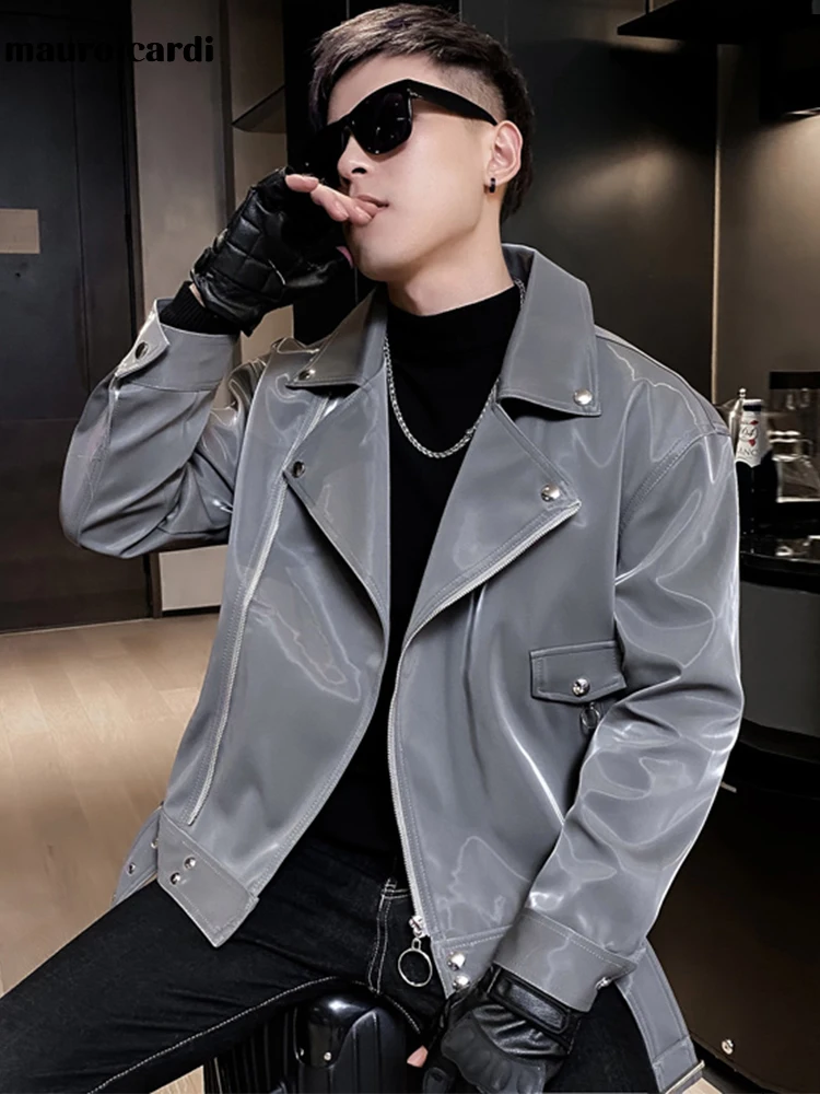 Ciampi giancarlo シープスキン ラムナッパ レザー 本革 高級