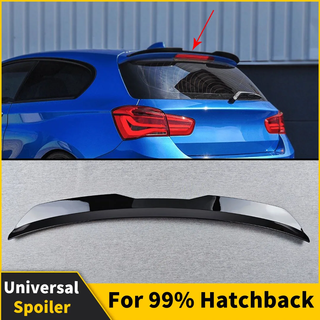 99Cm Universal Roof Trunk Lip Spoiler Posteriore Wing Air Dam Per 99% Hatchback Benz A W176 Audi A3 Rs3 Vw Golf Car Tuning Accessori