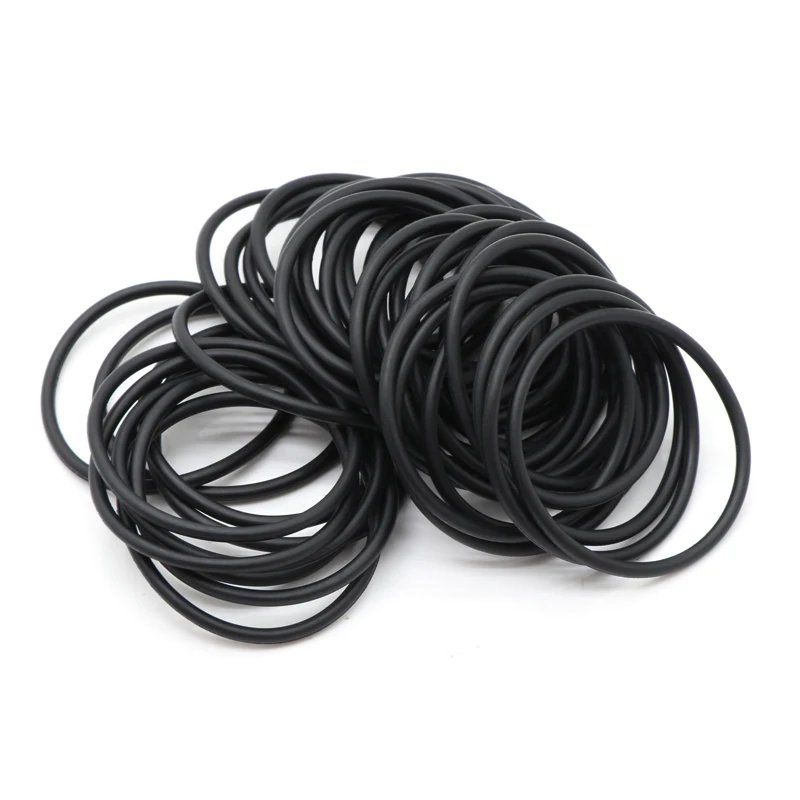 Rubber O Rings 10/50pcs NBR OD 10-80mm Thickness CS 3mm
