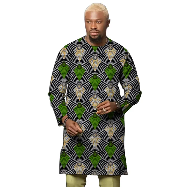 Chinedu Long Sleeve Print Shirt