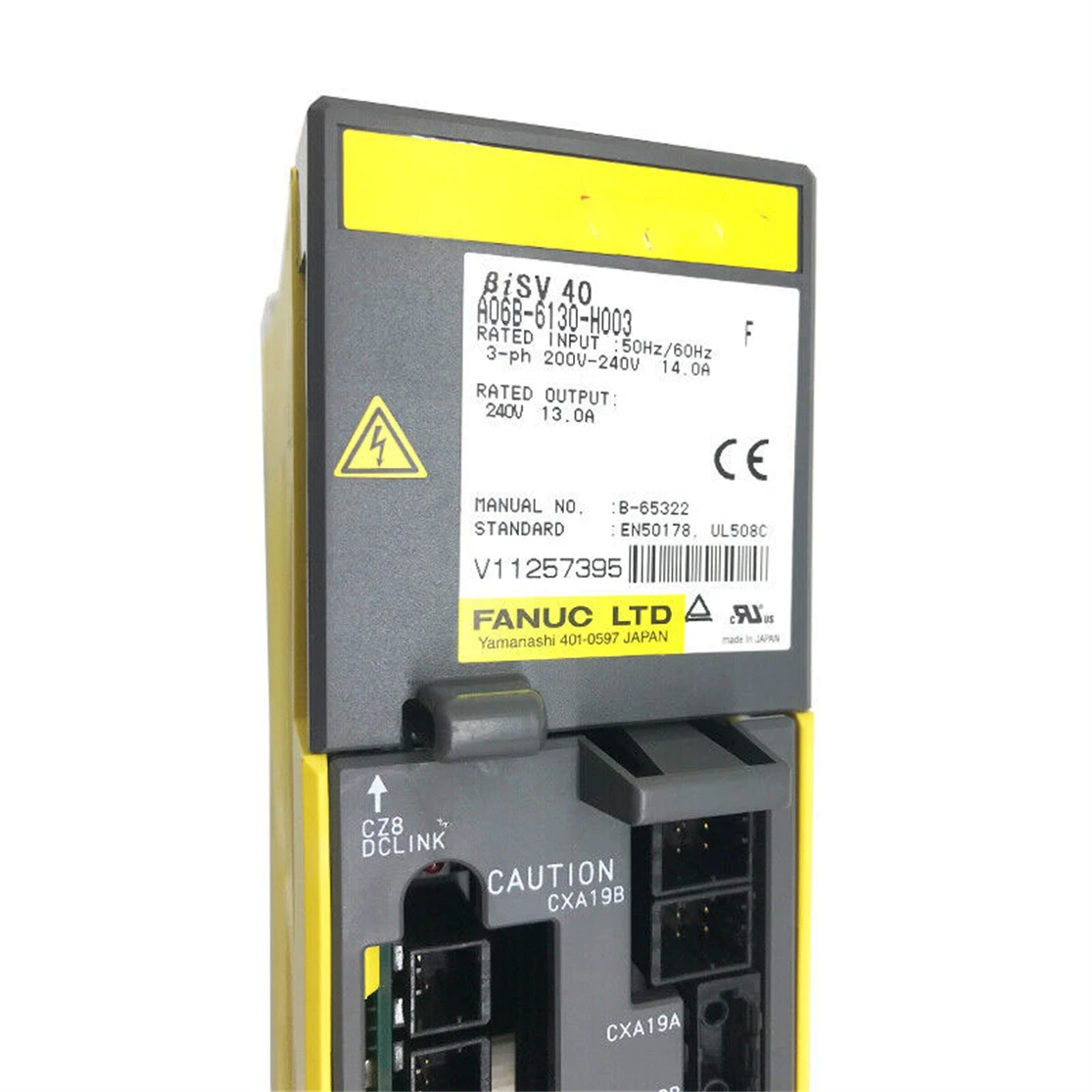 

New Original A06B-6130-H003 Servo Amplifier Module Spot Via Fedex/Dhl 1 Year Warranty Fast Ship 6ES7138-4CA01-0AA0