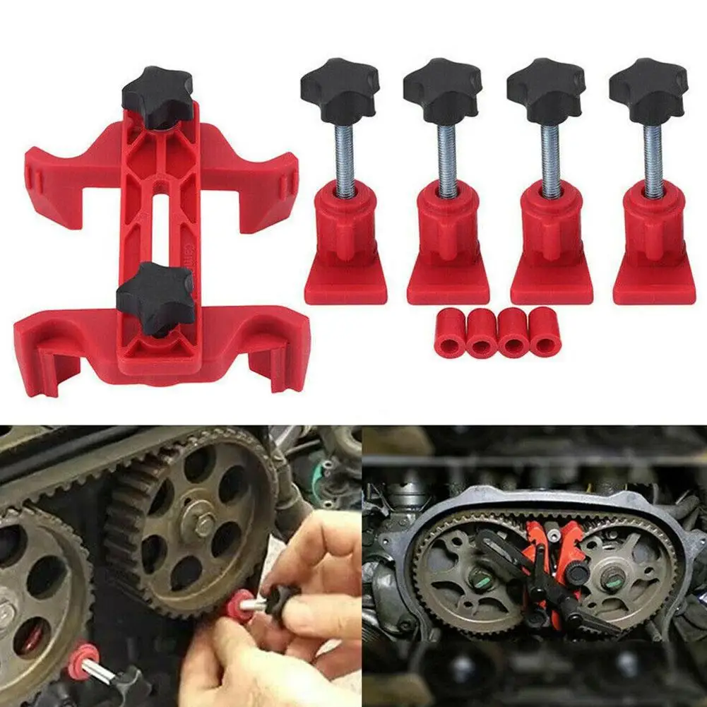 Universal Cam Camshaft Lock Holder Car Camshaft Timing Clamp Tool Gear Cam Sprocket Fixed Gear Dual Car Locking Locking Too Q1I3 images - 6