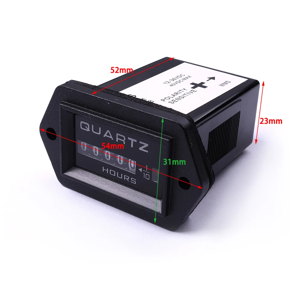 Contador De Horas Sellado Con Generador Ac100-250v Para Gene | Cuotas