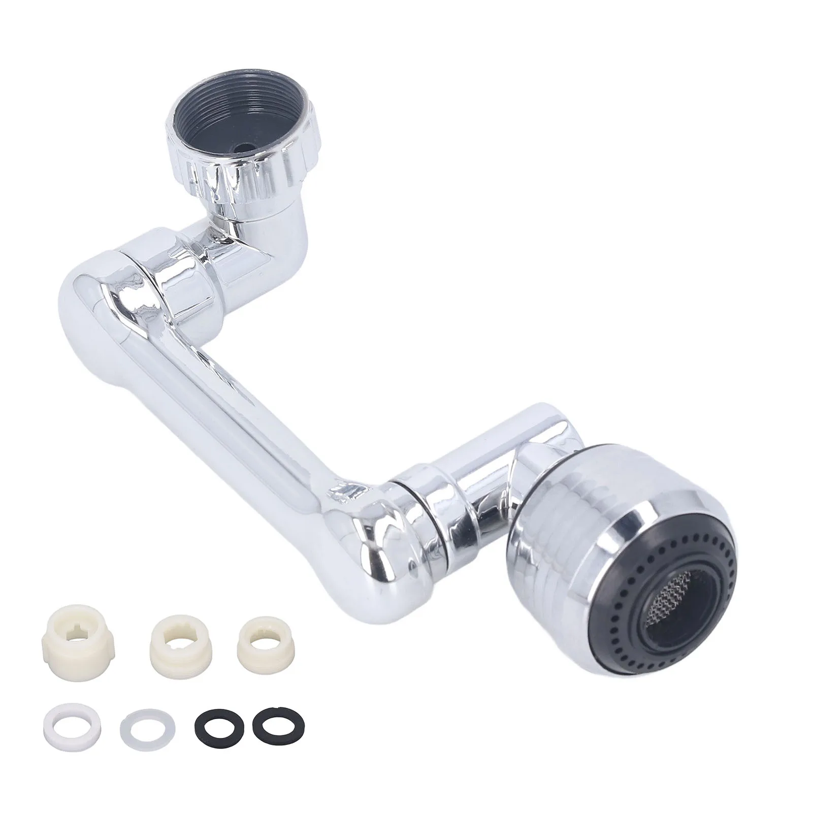 1080 Degree Swivel Faucet Extender ABS Sink Filter Extender For Bathroom Sink Face Wash Attachment