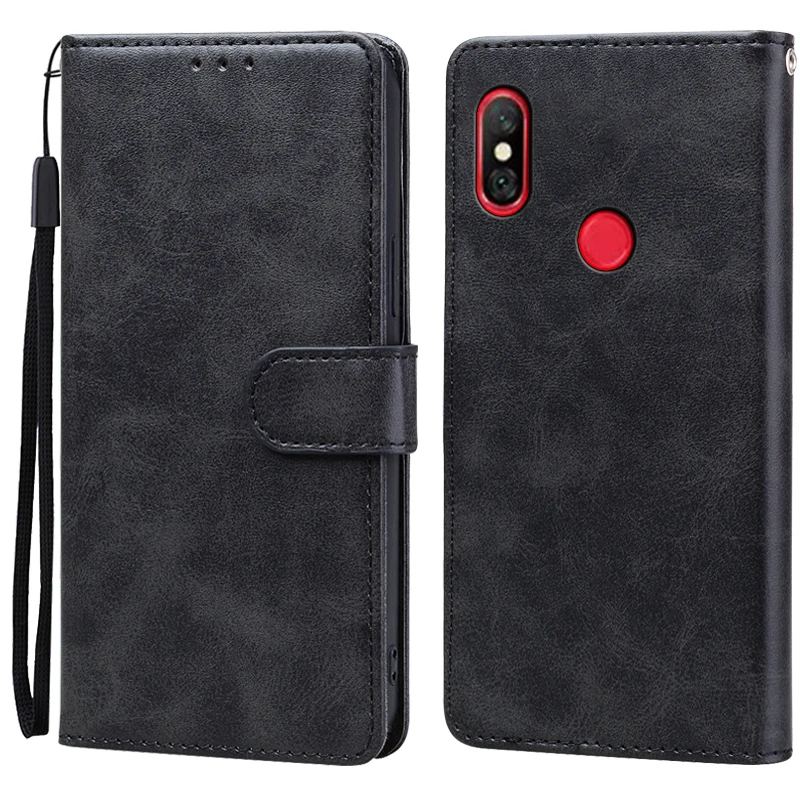 Leather Wallet Flip Case - Elegant Protective Cover