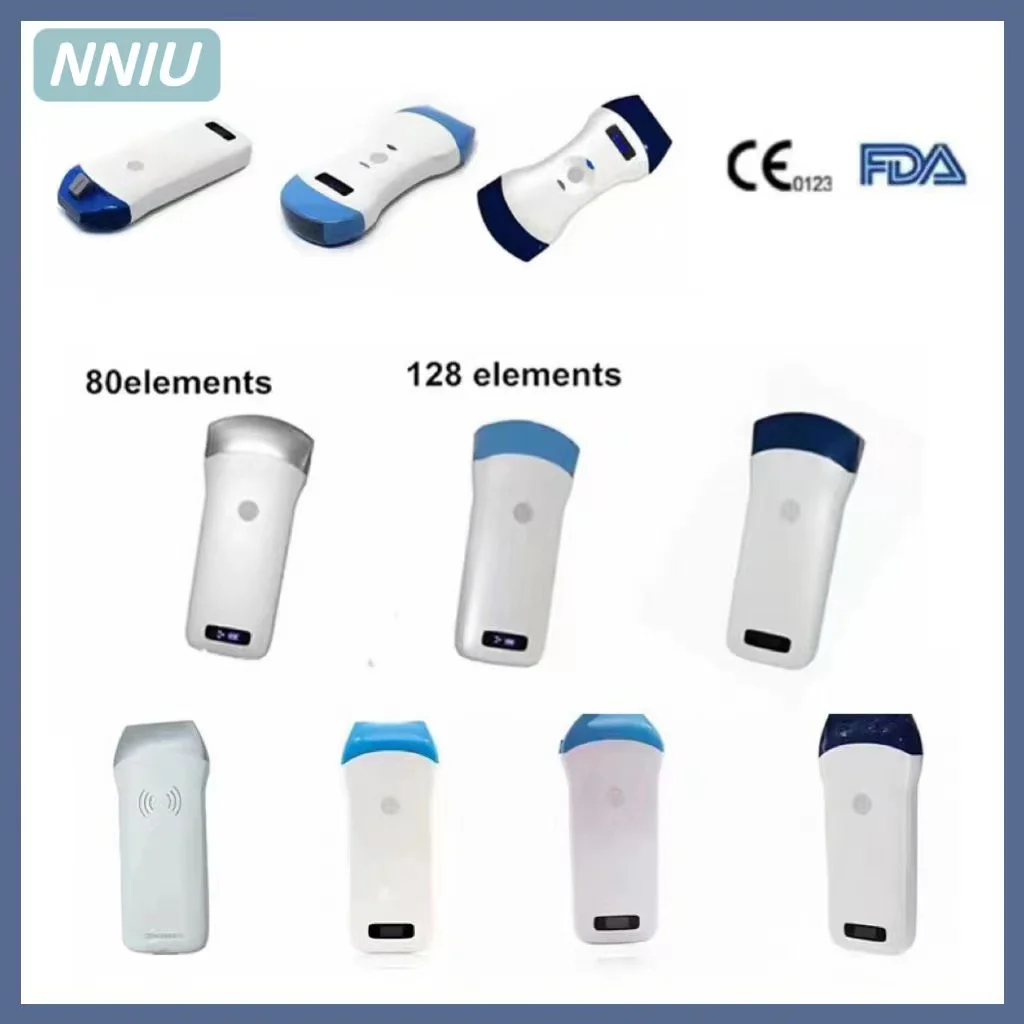 Wireless Ultrasound Probe SCANNER Portable USG WIFI Medical iOS Android Windows APP CE FDA