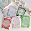 6Pcs/lot Cute Strawberry Panda Card Holder Korean Idol Card Protective Film Bag Collect Sleeves 3