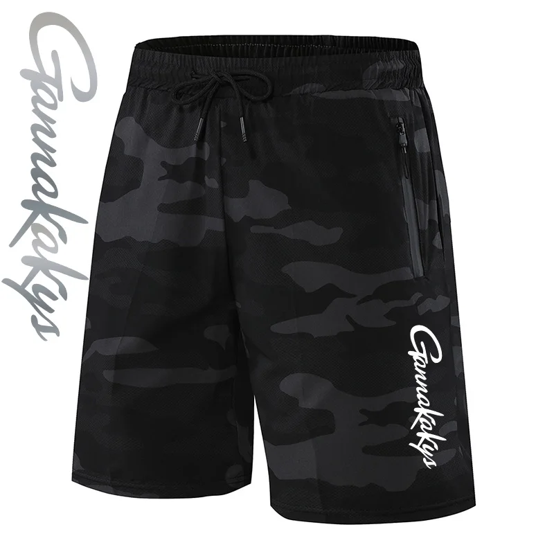 Summer Fishing Pants Men's Sports Quick Dry Breathable Shorts Outdoor Mountaineering Fitness Running Shorts,fishing shorts
