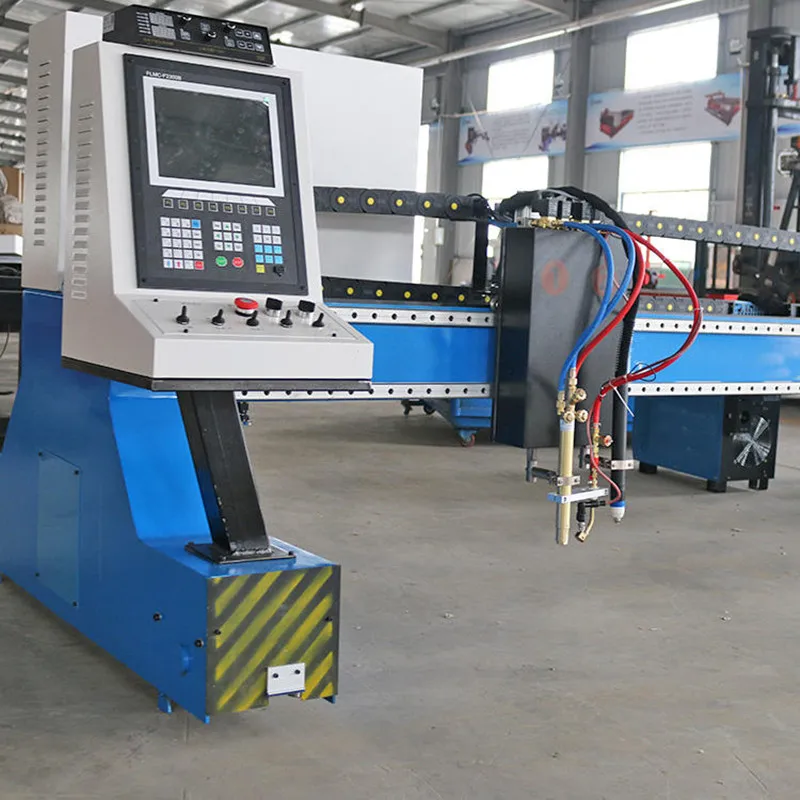 

Gantry Type Iron Cutters Plasma Metal Cutting Machine With Oxygen Gas Torch