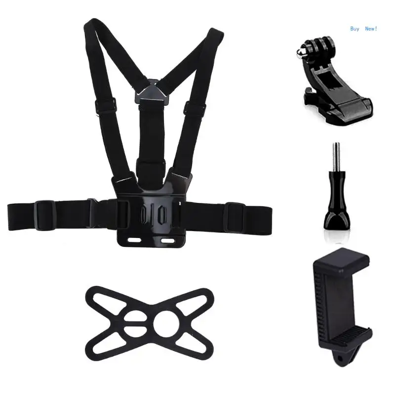 

Adjustable Chest Strap for Hero 10/9 Chest Mount Harness Mount Belt for Mountain Dog Action Camera Accessory