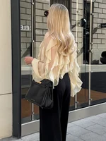 Translucent Ruffles Shirt 4