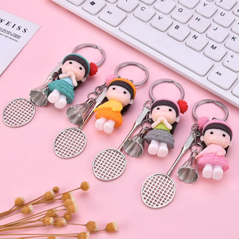 thumbnail image 2 of Cute Bag Charm Plush Tennis Keychain With Smiling Face - Cute Kawaii Tennis Ball Bag Charm For Sports Fans Tennis Ball Smiling Keychain 2 of 10