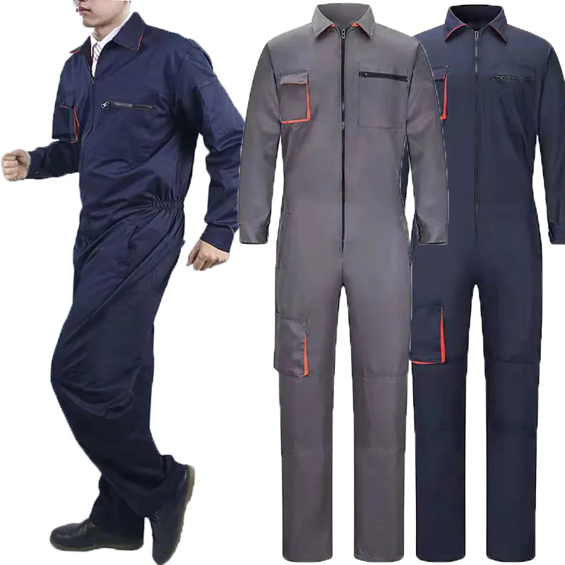 Women Welding and Safety Clothing Work Overalls Men Car Repair Mechanic Warehouse Cargo Worker Jumpsuit men women overalls anti scalding flame retardant wear resistant welding repair workshop denim clothing cargo pants coat jacket