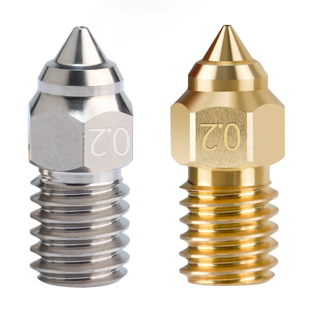 3D Printer Nozzle For Ender 3 V3 SE Brass Hardened Nozzles For Spider Hotend Ender7 Ender 5 S1 Serise Extruder 3d printer nozzle