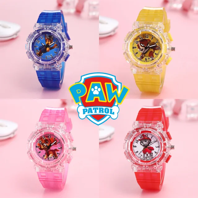 VTech- Montre Interactive DE Marcus Paw Patrol-Pat'Patrouille Jouets  ELECTRONIQUES EDUCATIFS, 80-199565, Multicolore Version FR