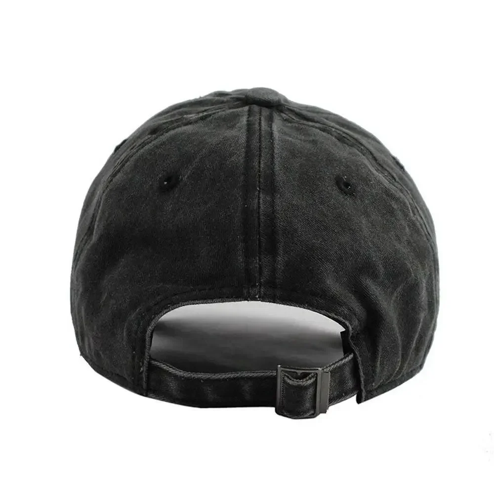 Copia De Mongrel Days Gone Washed Denim Baseball Cap Trucker Hats Print Streetwear 2