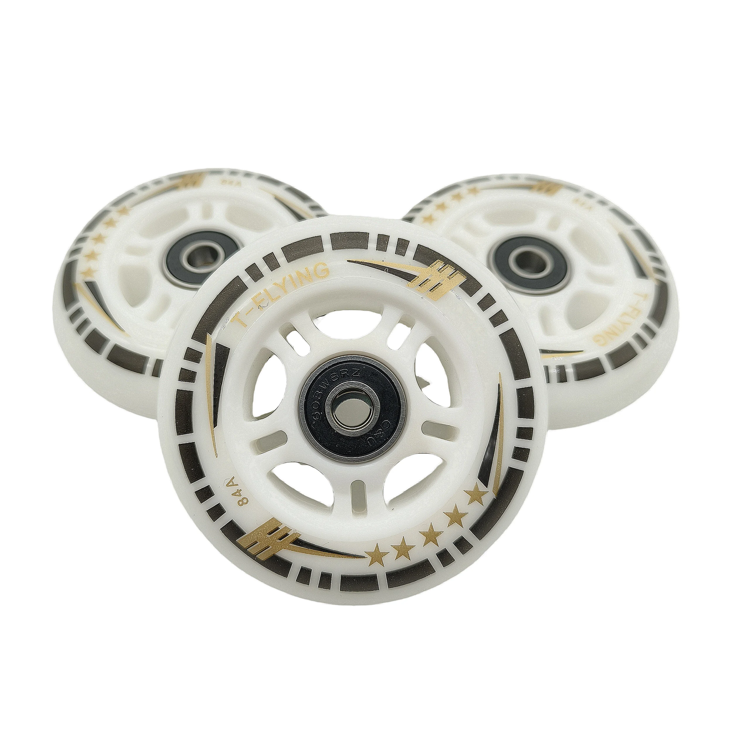 inliner skate wheel 84x24 mm skate wheel 84mm 84A roller 8wheels/lot
