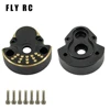 Redcat Ascent-18 Rc Car Upgrade Parts 44g Black Coating Brass Rear Outer Portal Housing Metal For Crawler Accessories 1/18 Scale 4