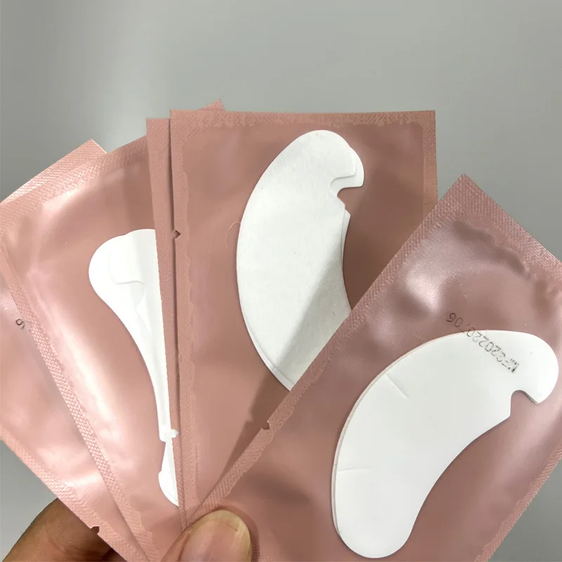 Eyelash Extension U Shape Notch Eye Patch Mat Gel Sanitary Pads Eye Lash Patch Supplies Connec Mask Beauty 50 Pairs Set