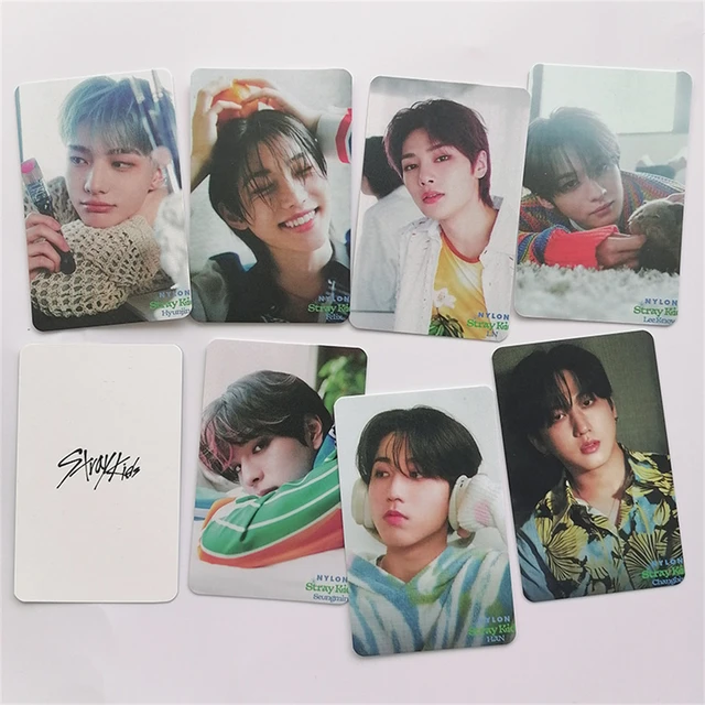 8Pcs/Set KPOP Stray Kids Photocards THE SOUND Album Double-Sided Postcard  Felix BangChan HyunJin LOMO Cards For Fans Collection - AliExpress