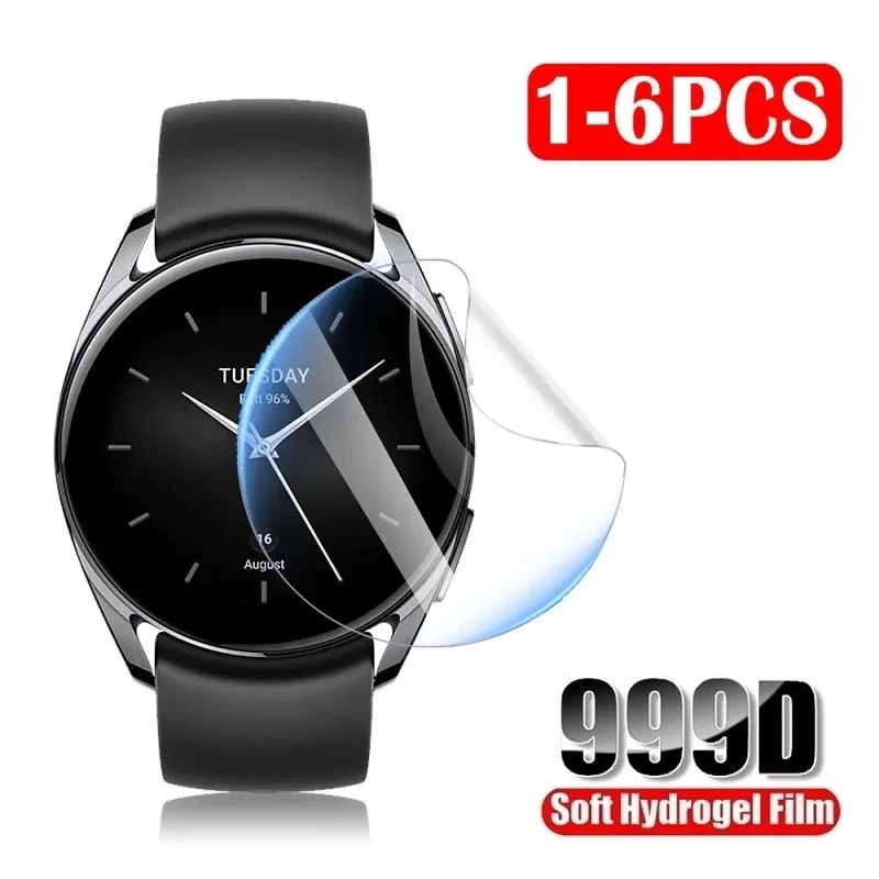 Pellicola Salvaschermo Compatibile Per Xiaomi Watch S3 S2 46Mm 42Mm Xiaomi Watch S1 Active S1 Pro Film Pellicola Protettiva Idrogel