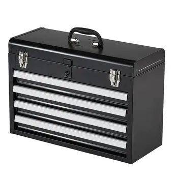 SucceBuy 20.5-Inch 4-Drawer Metal Tool Chest 1
