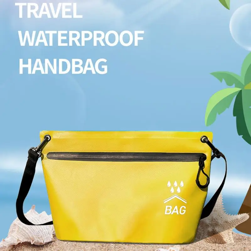 Toiletry Bag For Women Single Shoulder Waterproof Wash Bag With Zipper Portable Multifunctional Makeup Large Capacity Travel