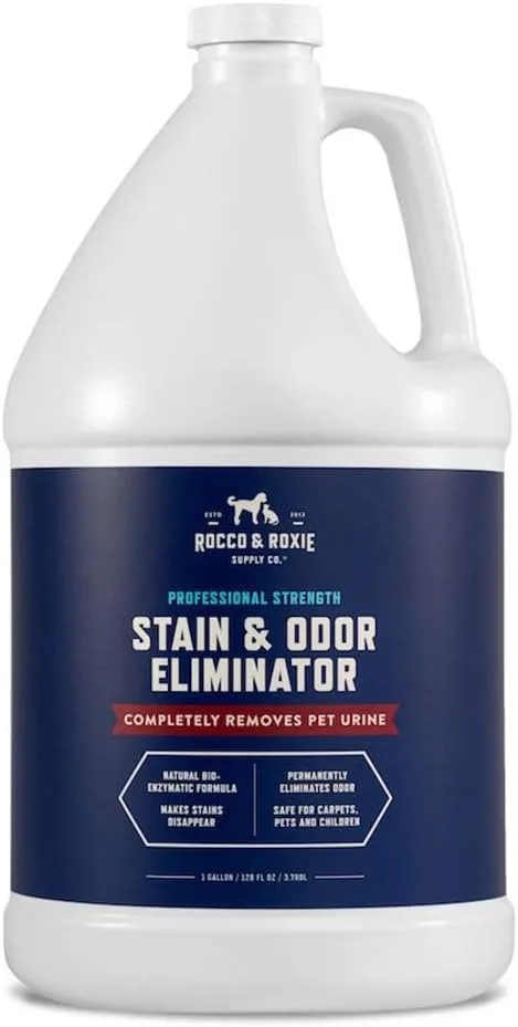 

Stain & Odor Eliminator for Strong Odor - Enzyme Pet Odor Eliminator for Home - Carpet Stain Remover for Cats & Dog Pee