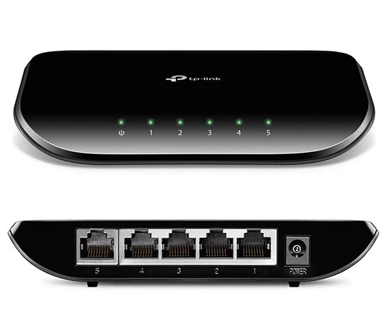 TP-LINK 5 port TL-SG1005D 5 port Gigabit Desktop Switch Switch 5 x