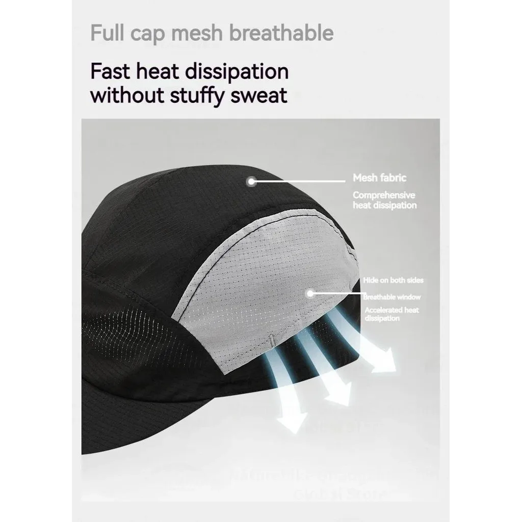 Naturehike Summer Breathable Outdoor Sports Cap Cool-feeling Quick-drying Hat Cycling Caps Road Bicycle Biking Hiking Cap 2