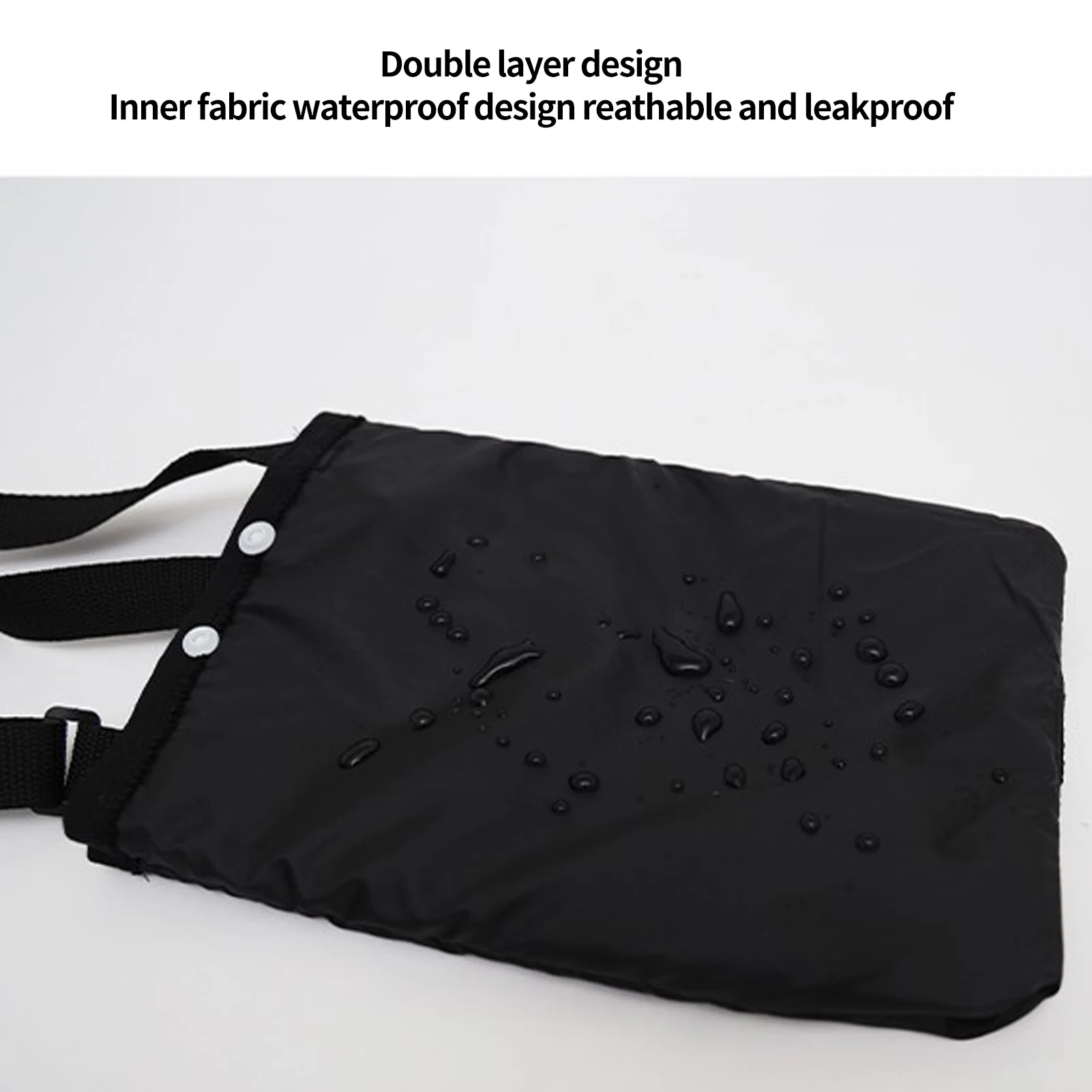 Urine Bag Cover Urine Shoulder Bag Single Pocket Urine Drainage Shoulder Bag Cover with Adjusted Strap Urine Drainage Bag Holder