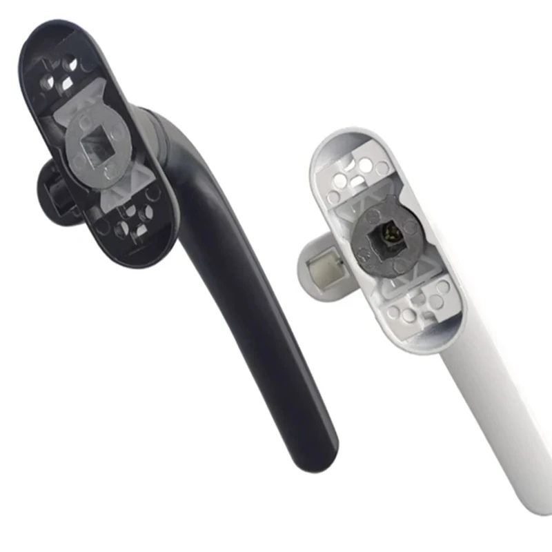 Wheel Handle Universal Window Handle Key Locking  Kid Security Door Handle For Double Glazing Windows Handle Door Turning Handle