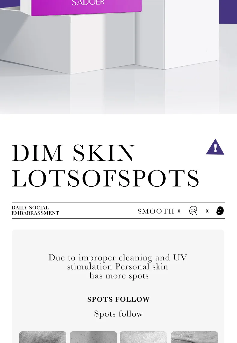 Niacinamide Whitening Freckle Mask Image 3