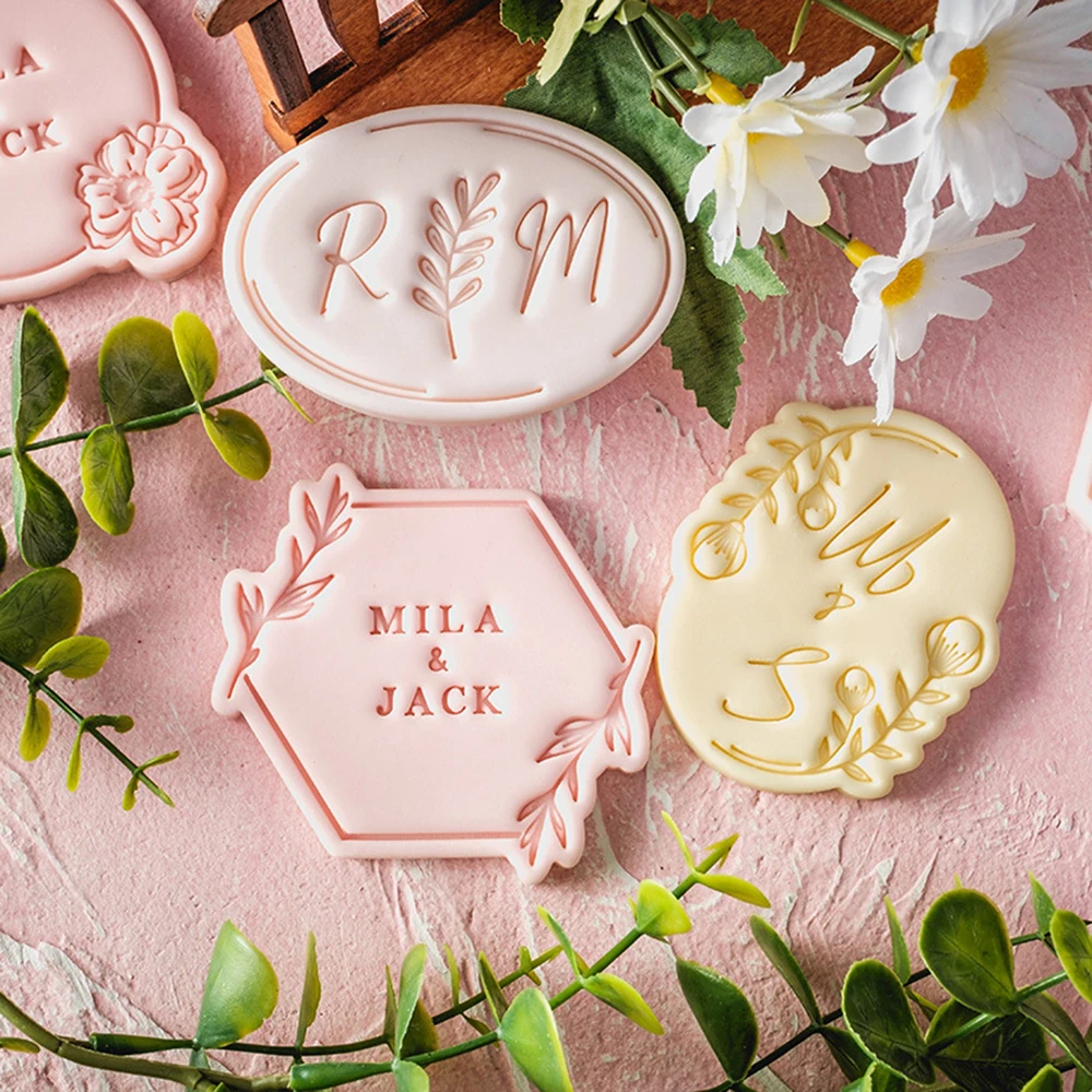 Pattern Blessing Cookie Mold Wedding Birthday Cake Cutting Mold DIY Baking Tool cookie mould,cookie printing mold,baking mold