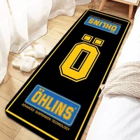 Ohlins Door Mat Entrance Non-slip Doormat Washable Kitchen Carpet Living Room Hallway Rugs Bathroom Bath Door Mats！8%z # 6%a 1