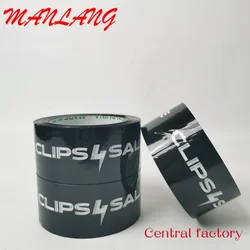 Ruban adhésif personnalisé avec logo imprimé, ruban adhésif en PVC transparent, personnalisé