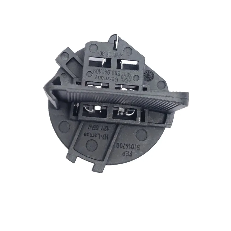H7 Halogen Lamp Bracket H7 Headlight Bulb Adapter Holder 2PC X For VW Golf 6 MK6 7 MK7 Tiguan Touran Sharan Scirocco