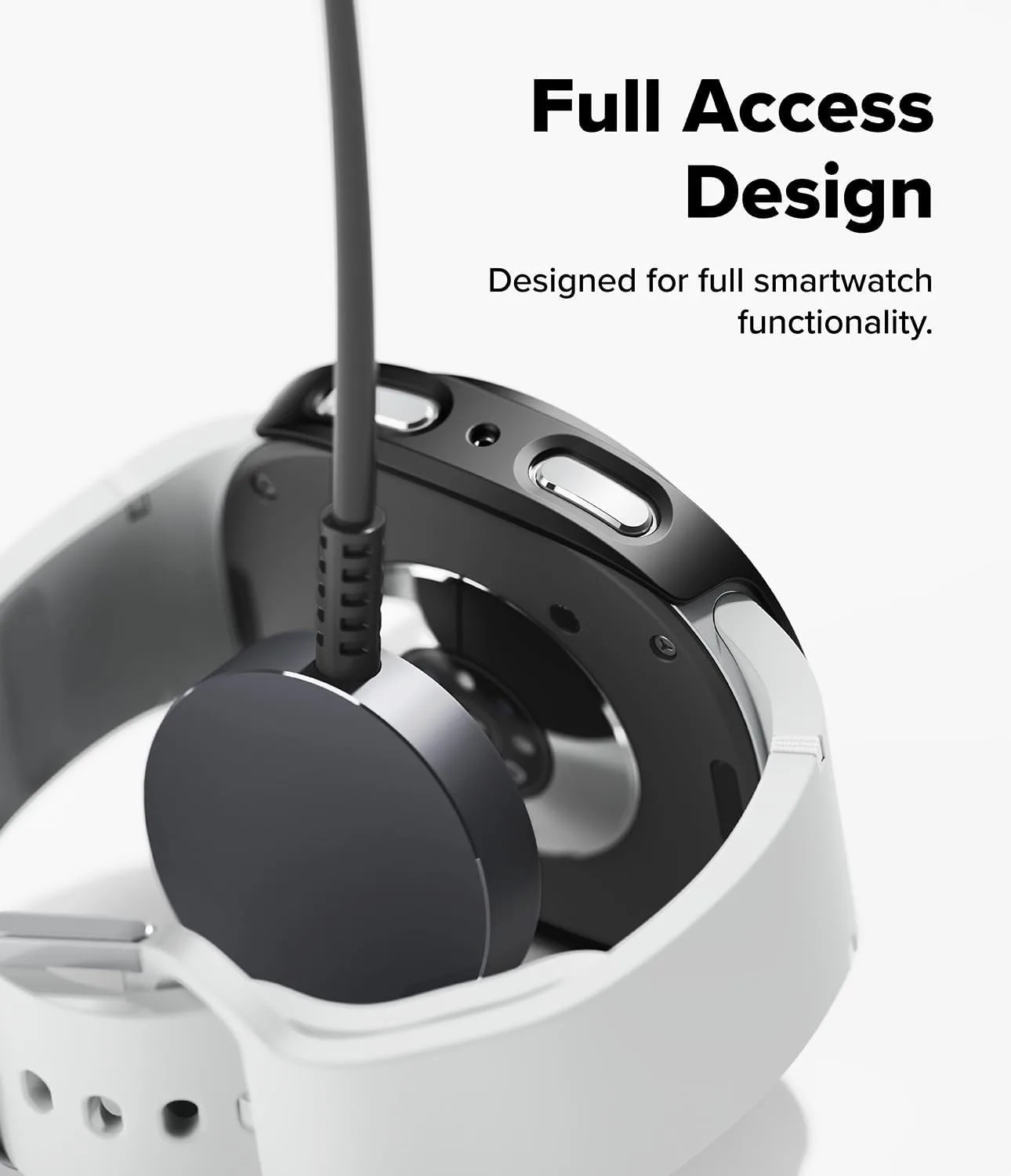 Matte Protective Hard Shell Case for Samsung Galaxy Watch 8 - Hollow Out Design Accessories