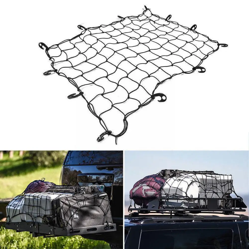 Car Roof Rack Luggage Carrier Cargo Net Grid Mesh Roof Rack Net